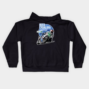 Luca Cadalora 1991 Eastern Creek Kids Hoodie